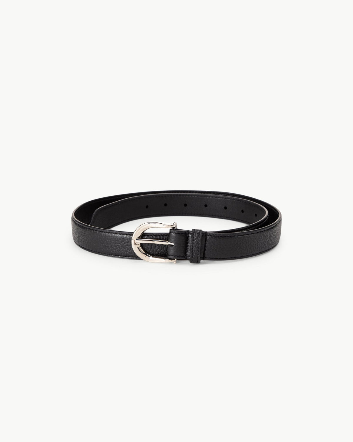 The Blair Belt in Black Pebble Leather – SWAYE