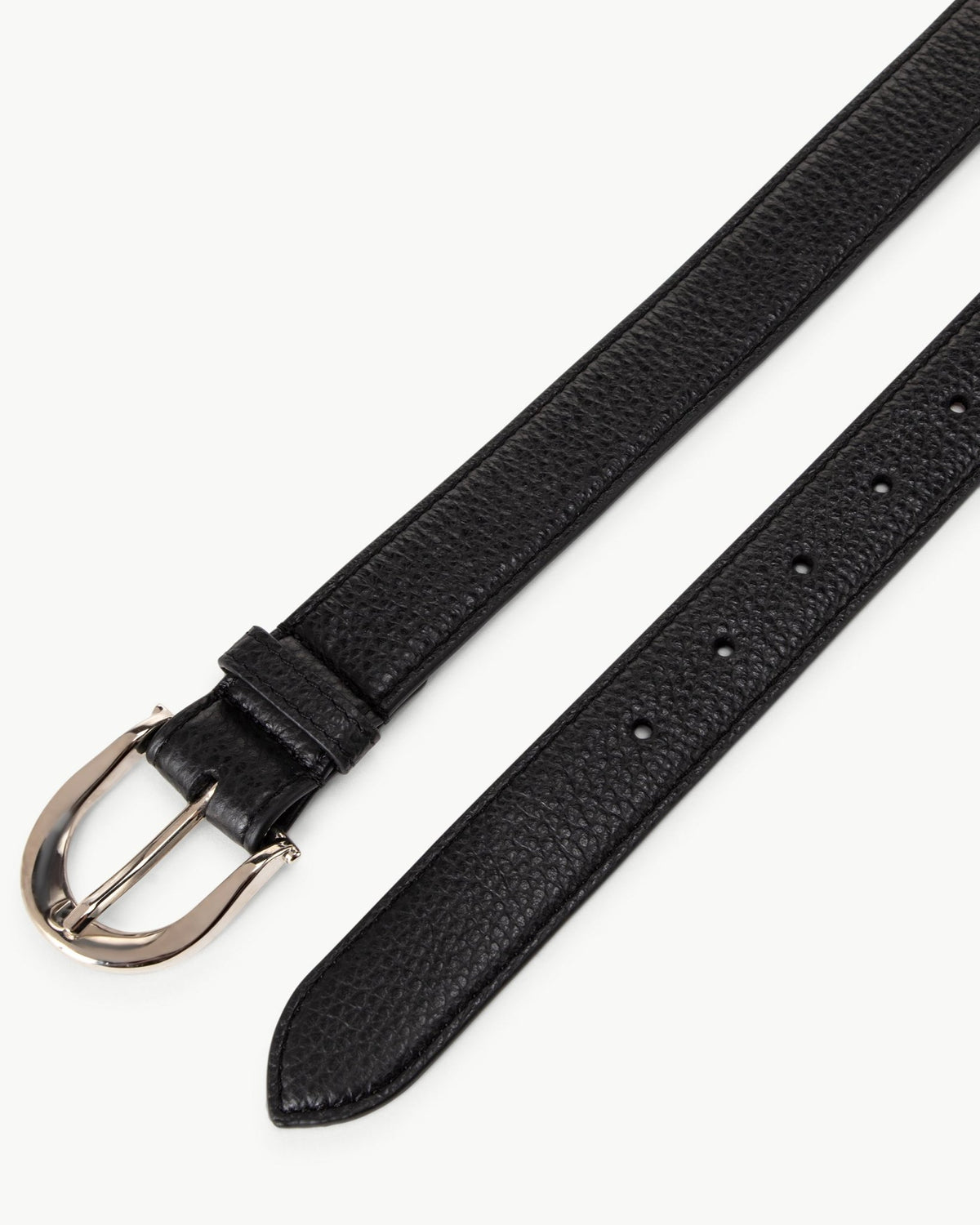 The Blair Belt in Black Pebble Leather – SWAYE