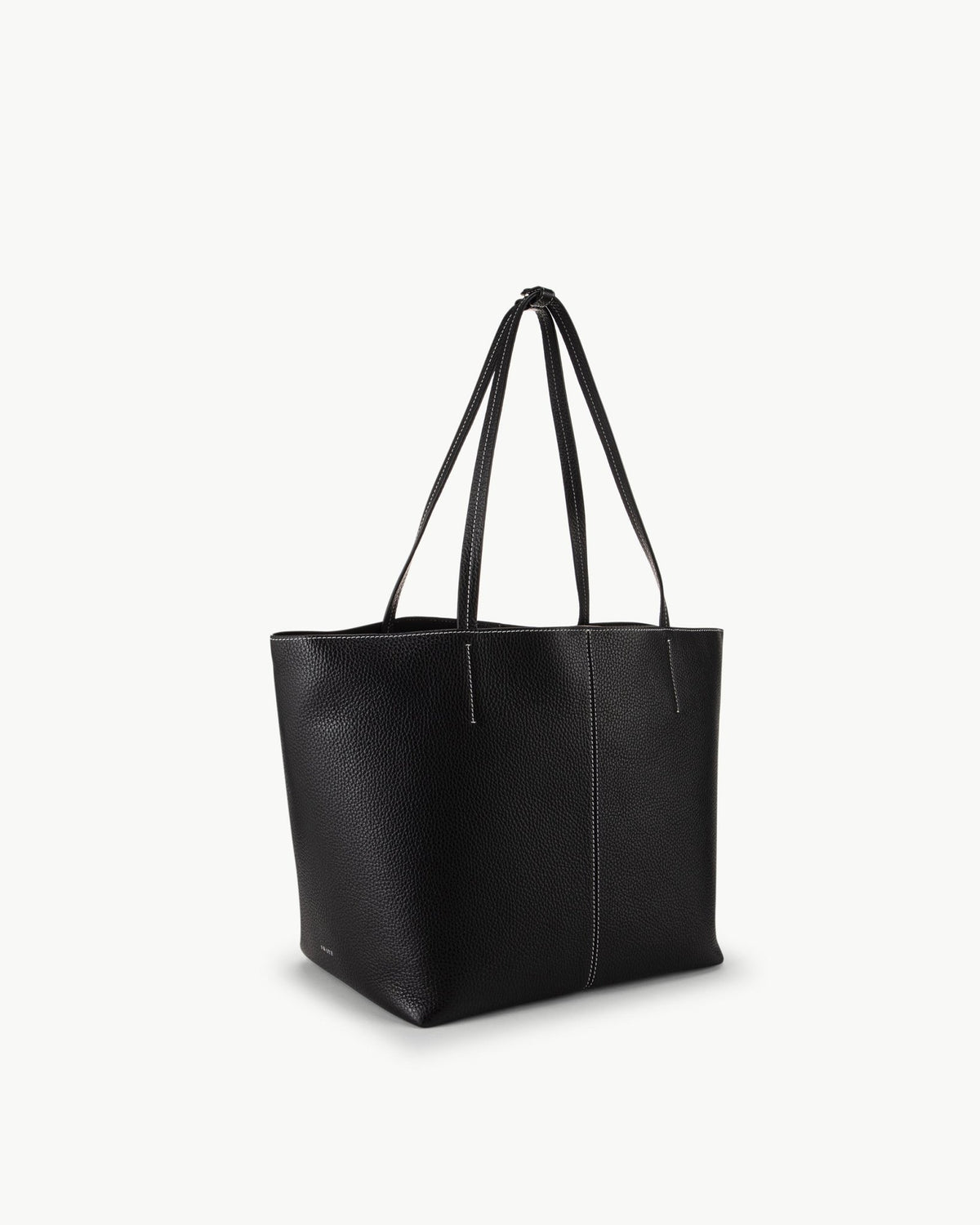 The Sloane Tote in Black Pebble Leather – SWAYE