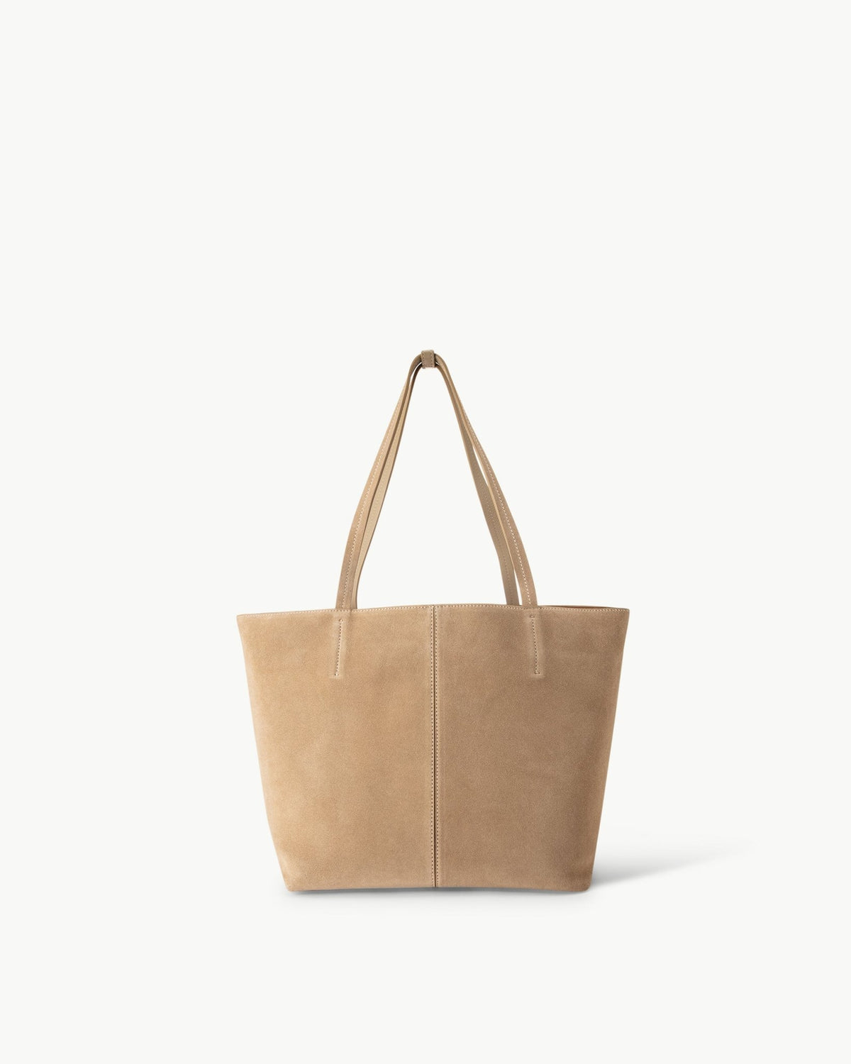 The Sloane Tote in Sand Suede Leather – SWAYE