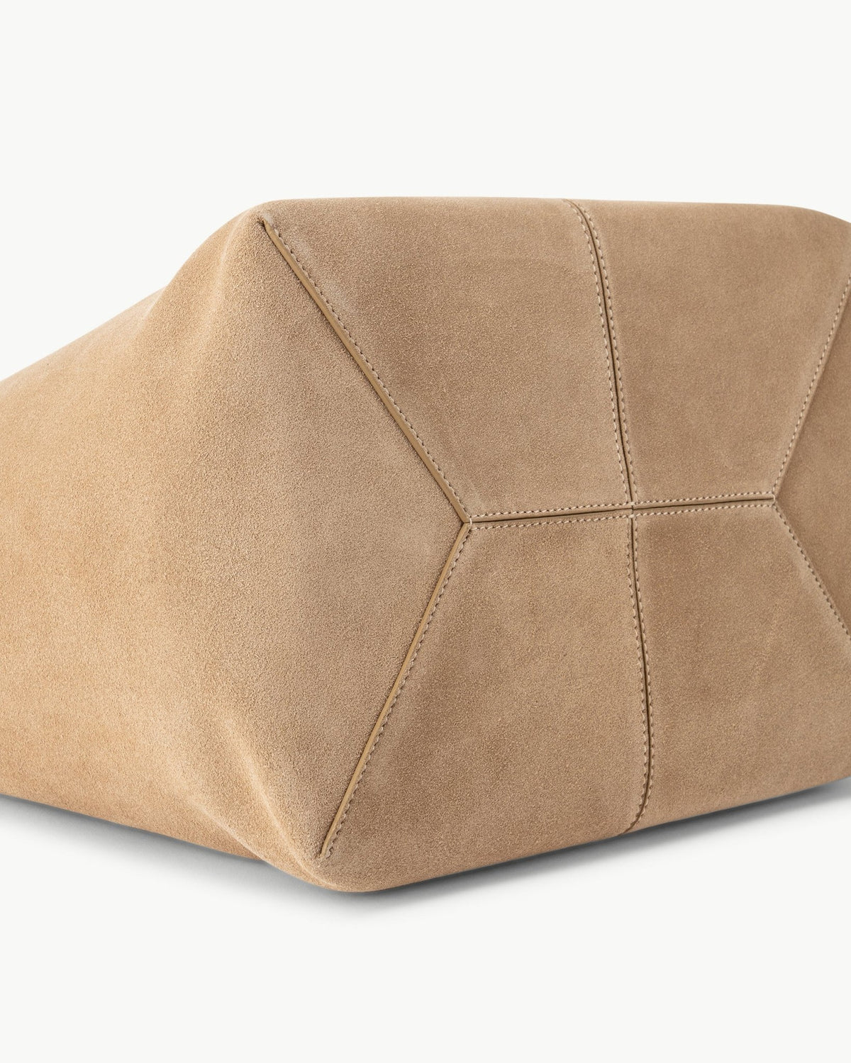The Sloane Tote in Sand Suede Leather – SWAYE