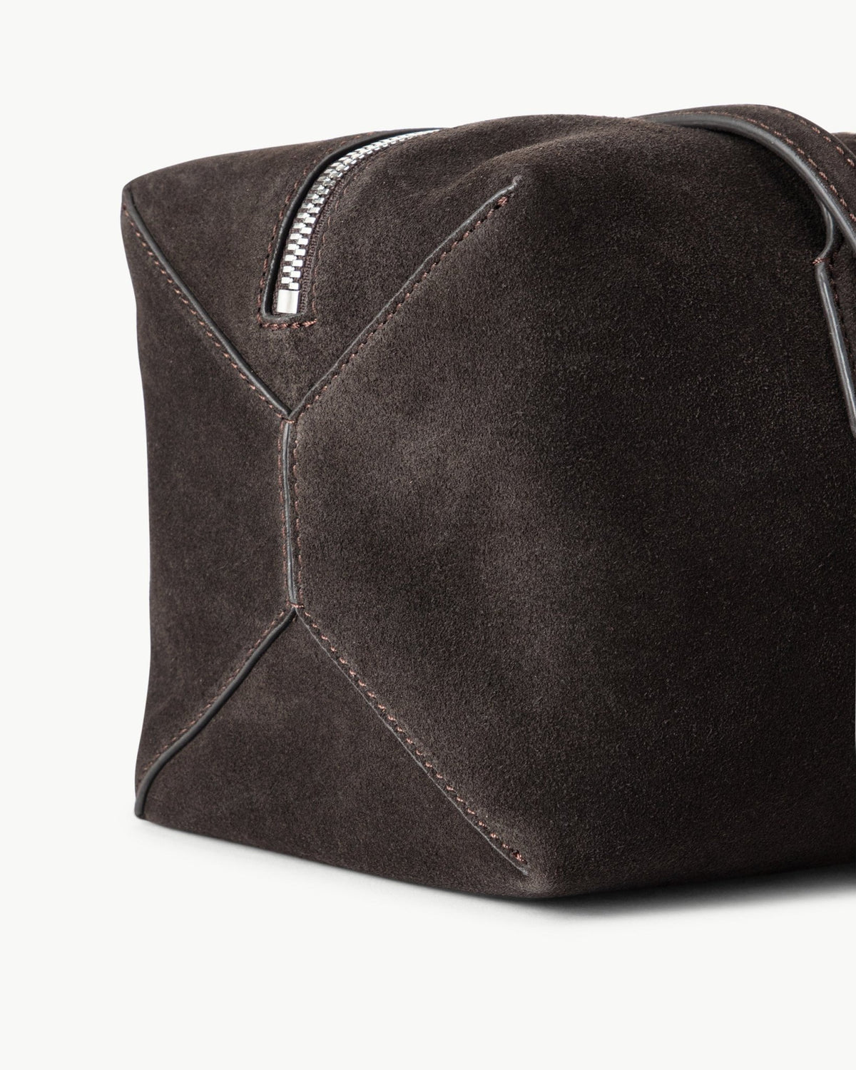 The Sylvie Shoulder in Espresso Suede Leather – SWAYE