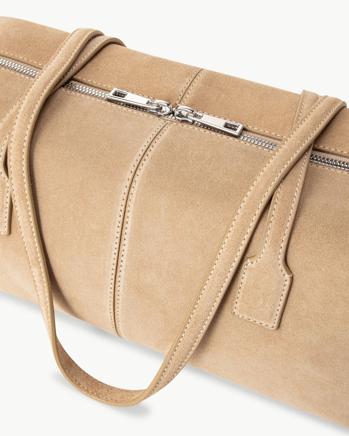 The Sylvie Shoulder in Sand Suede Leather – SWAYE