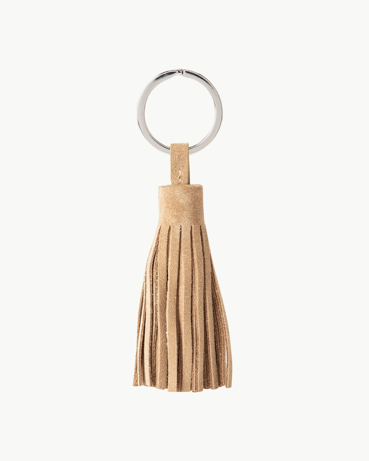 Swaye Key Ring in Sand Suede Leather – SWAYE