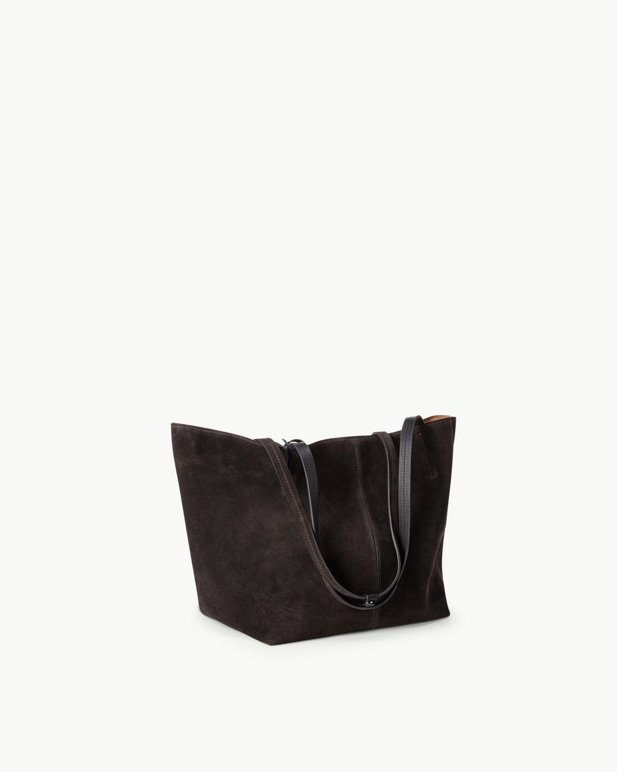 The Sloane Tote in Espresso Suede Leather – SWAYE