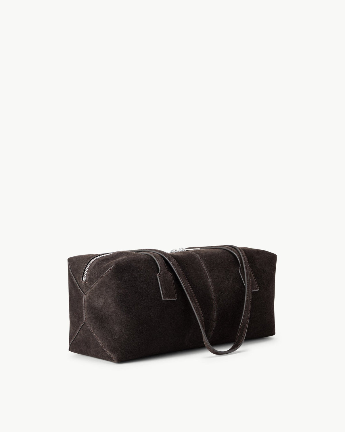 The Sylvie Shoulder in Espresso Suede Leather – SWAYE