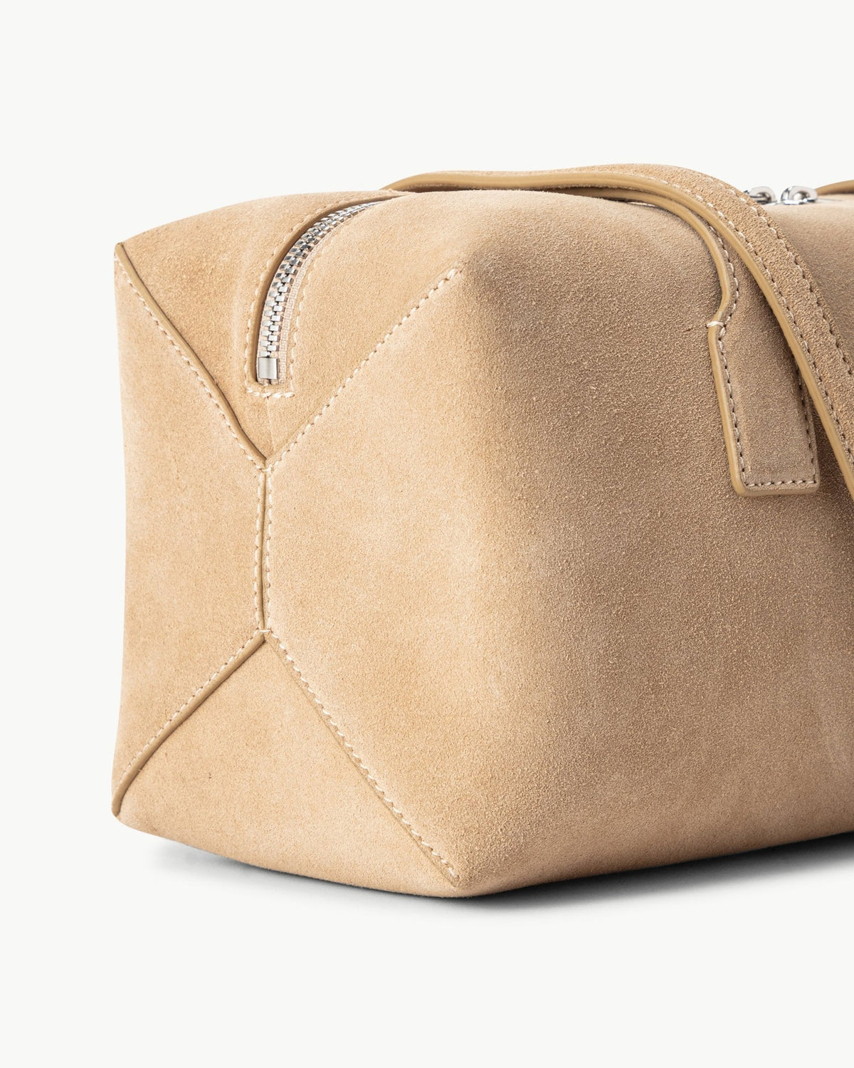 The Sylvie Shoulder in Sand Suede Leather – SWAYE